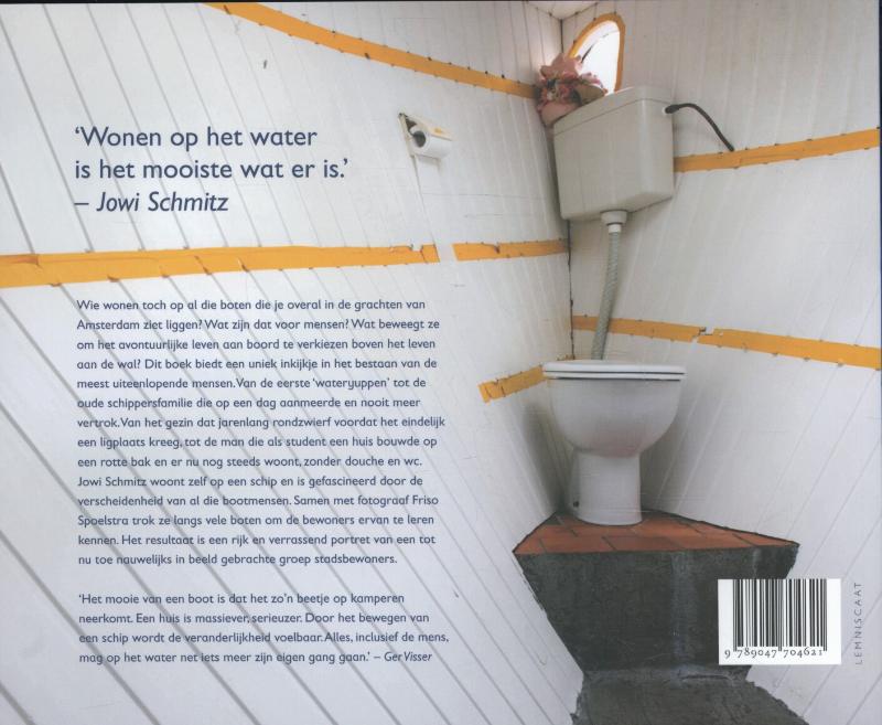 Achterkant van Nooit nooit nooit meer aan de wal