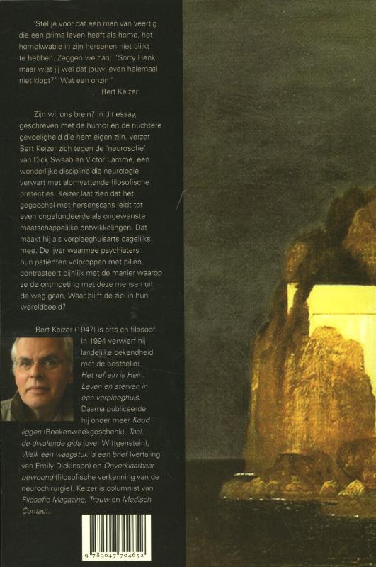 Achterkant van Waar blijft de ziel?