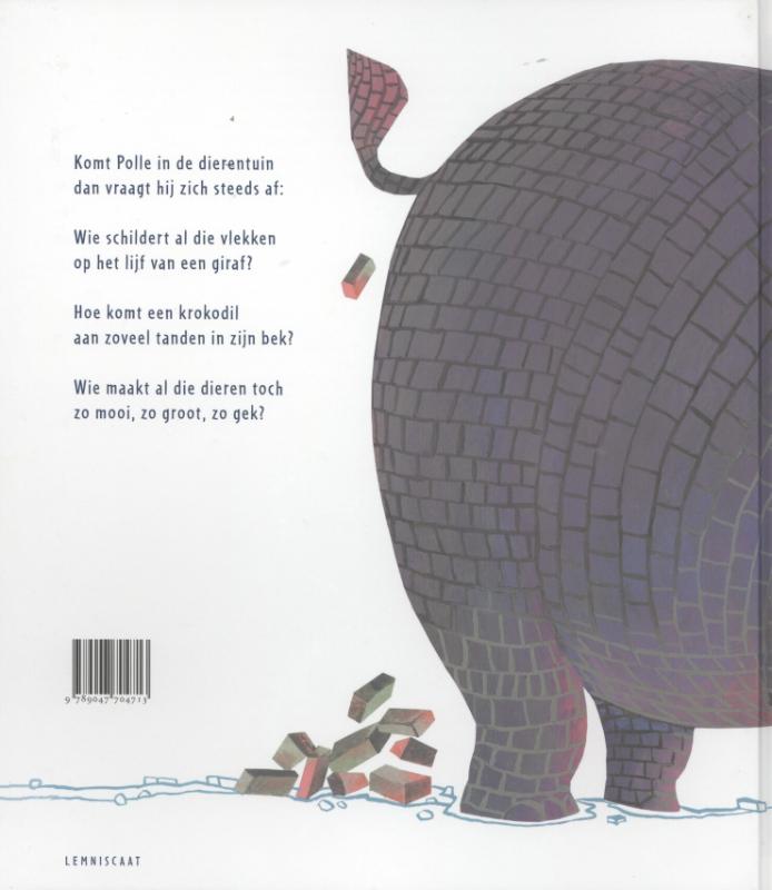 Achterkant van En hoe komt toch een olifant aan al die kilo's grijs?