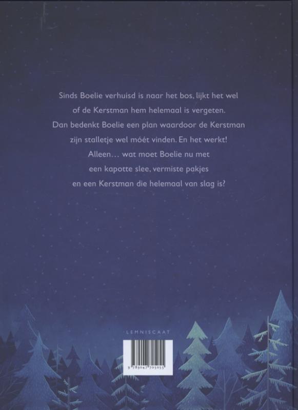 Achterkant van Boelies kerstplan