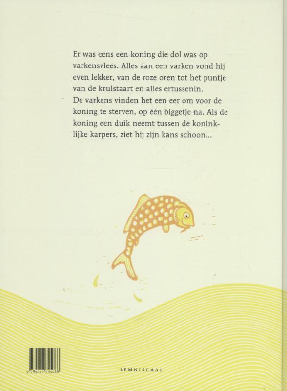Achterkant van Koning varken