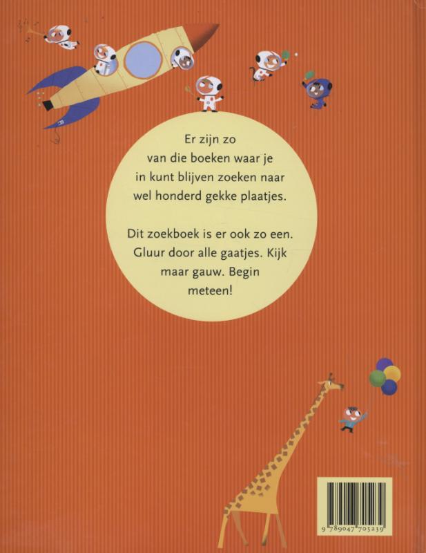 Achterkant van Nog zo een zoek boek