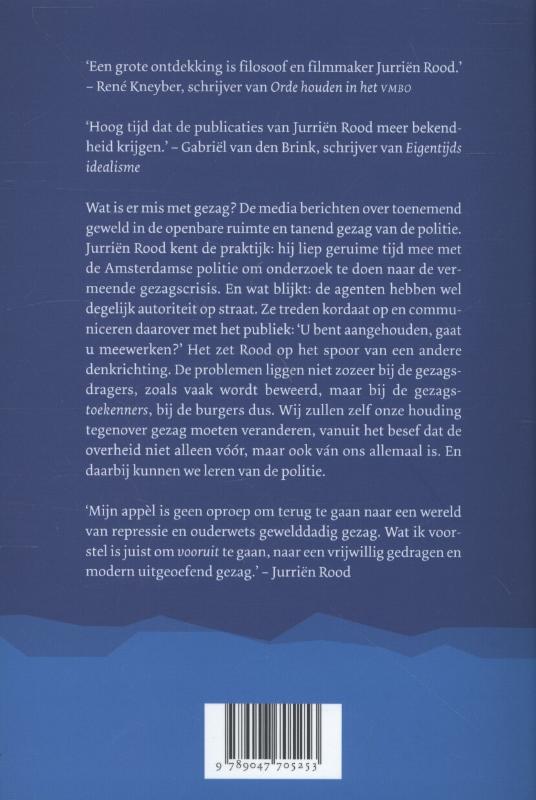 Achterkant van Wat is er mis met gezag?