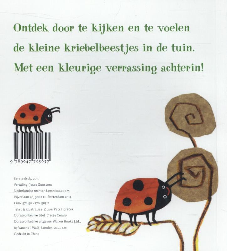 Achterkant van Kriebelbeestjes
