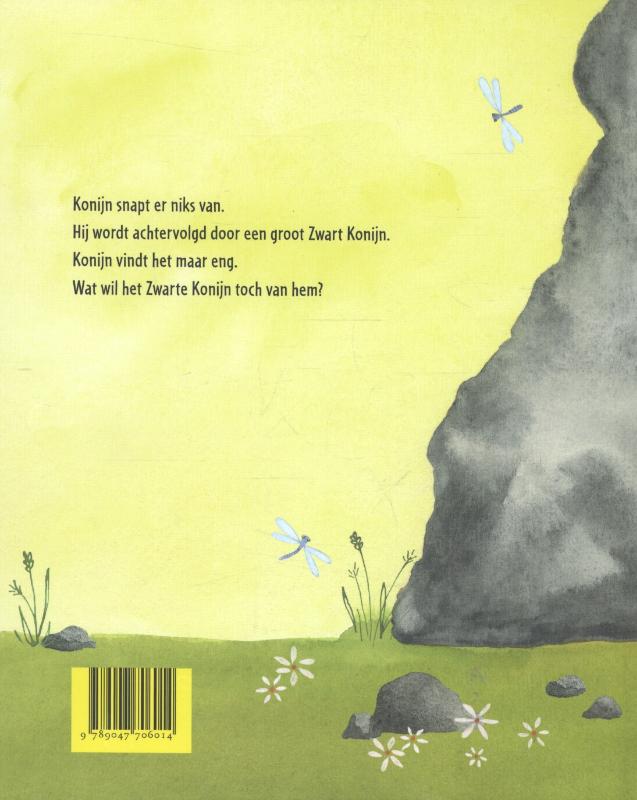 Achterkant van Het Zwarte Konijn