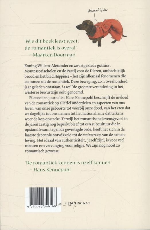 Achterkant van We zijn nog nooit zo romantisch geweest