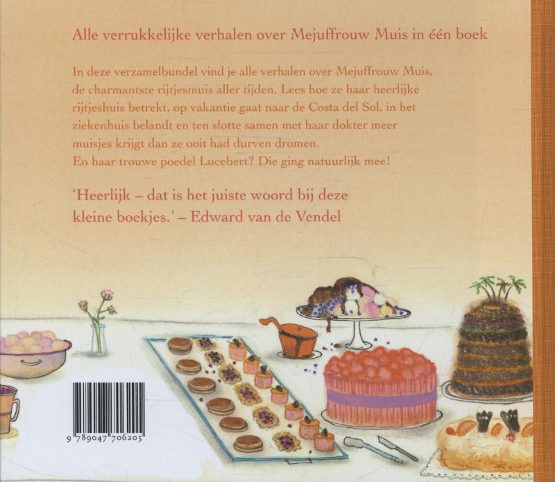 Achterkant van De dikke Mejuffrouw Muis