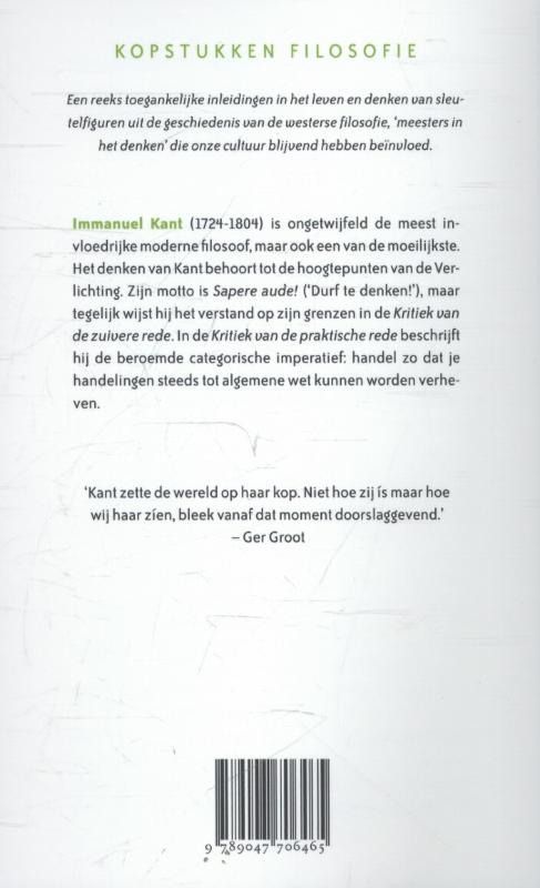 Achterkant van Kant