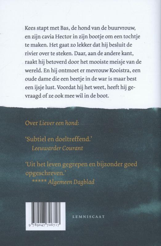 Achterkant van Kapitein Kees