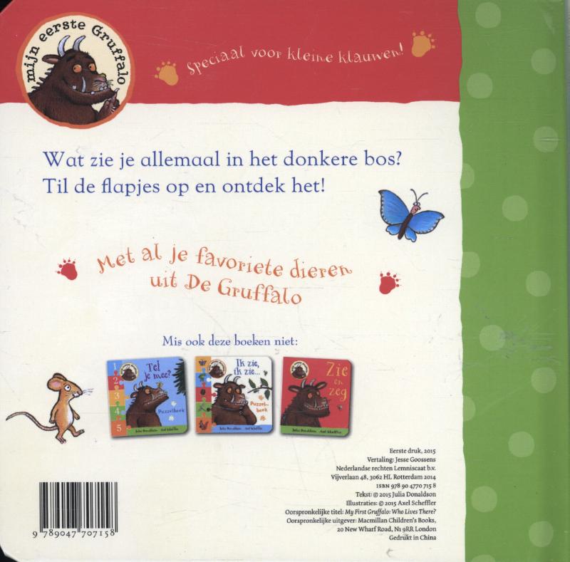 Achterkant van Wie woont daar?