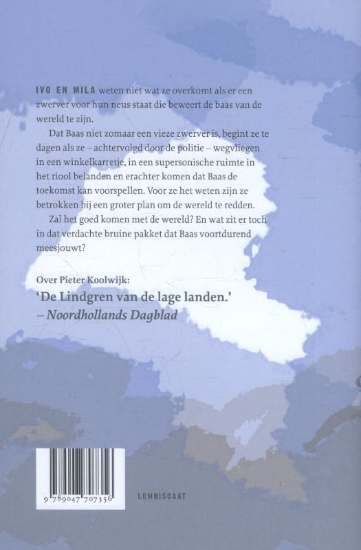 Achterkant van Baas van de wereld