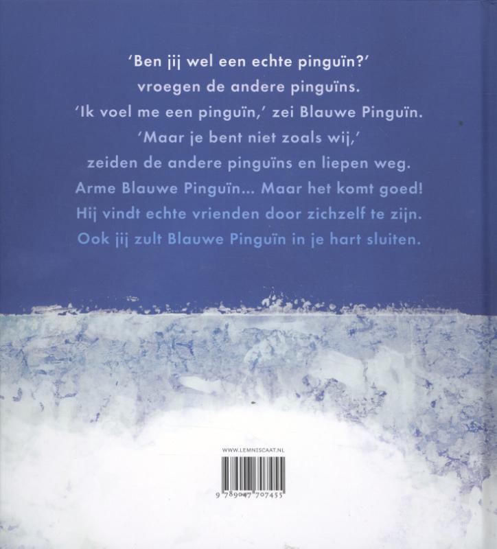 Achterkant van Het lied van de blauwe pinguïn