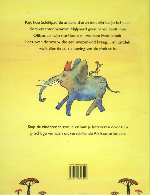 Achterkant van Wie is de koning?