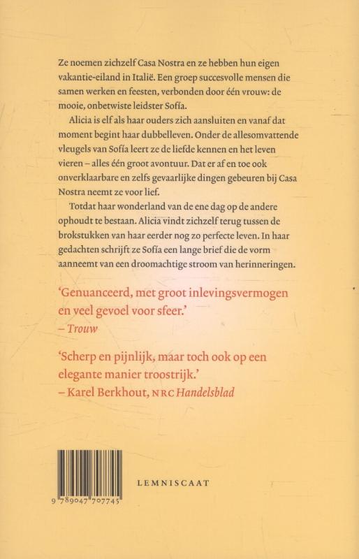 Achterkant van Een heel bijzonder meisje