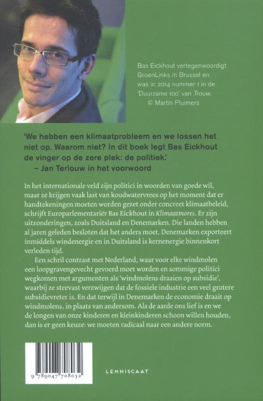 Achterkant van Klimaatmores