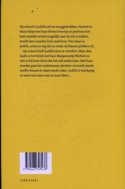 Achterkant van Blauwe plekken