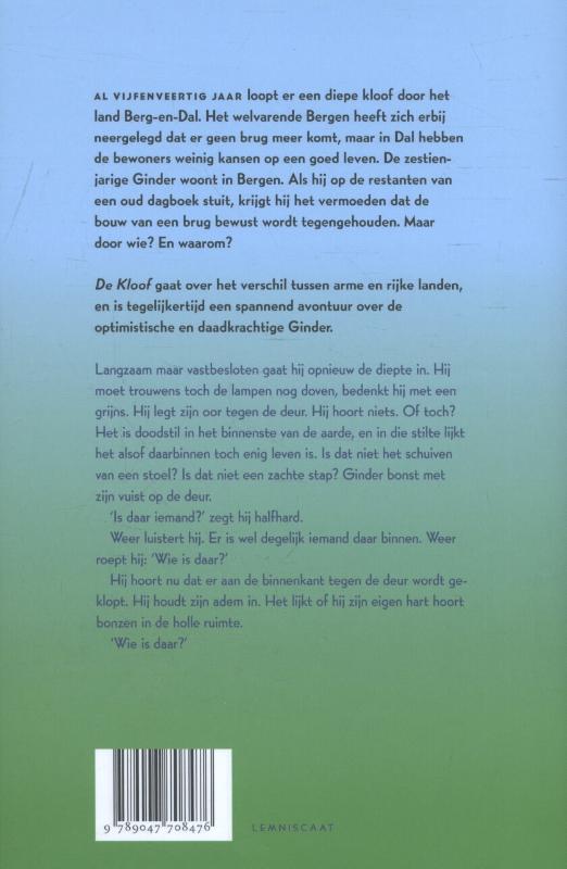 Achterkant van De kloof