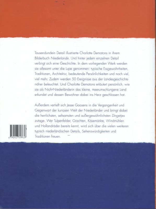 Achterkant van Tausend Dingetjes über die Niederlande