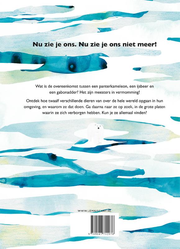 Achterkant van Meesters in vermomming
