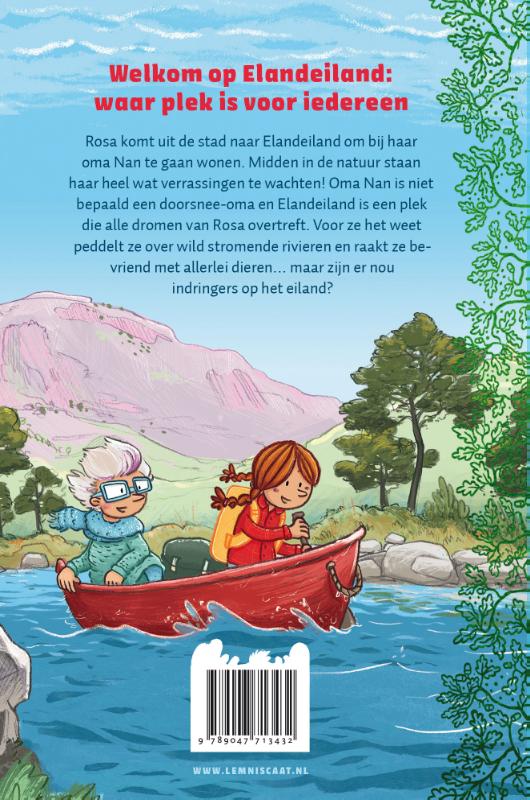 Achterkant van Elandeiland