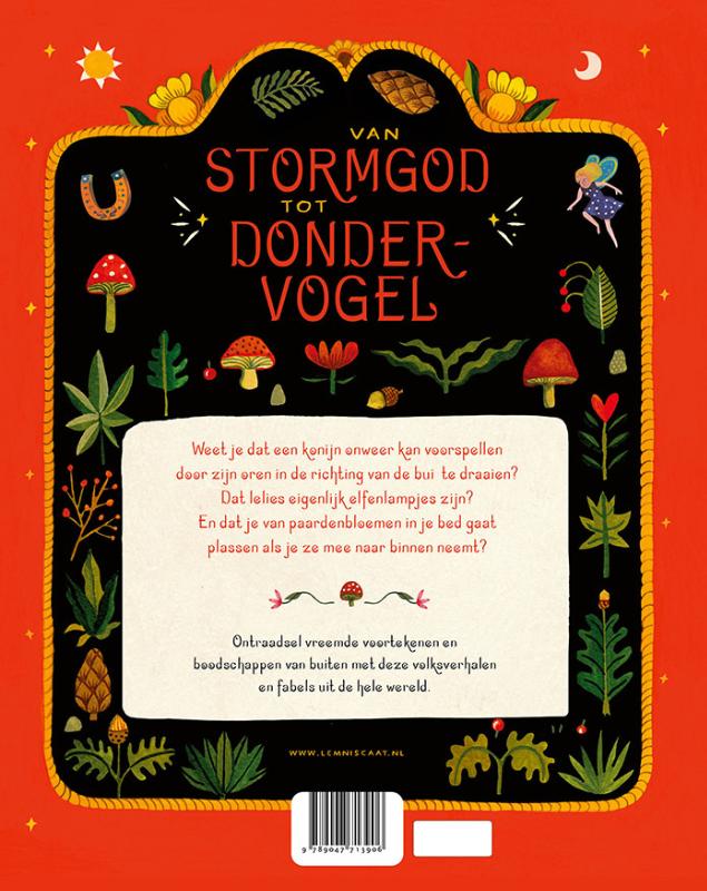 Achterkant van Van stormgod tot dondervogel