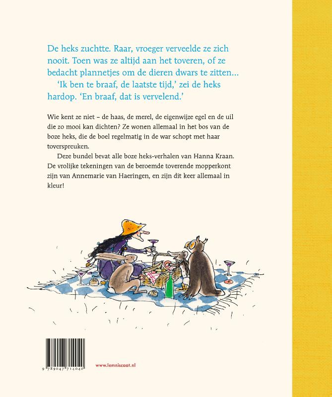 Achterkant van De grote boze heks