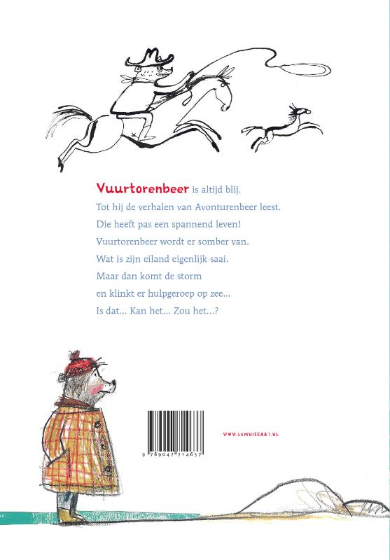 Achterkant van Vuurtorenbeer