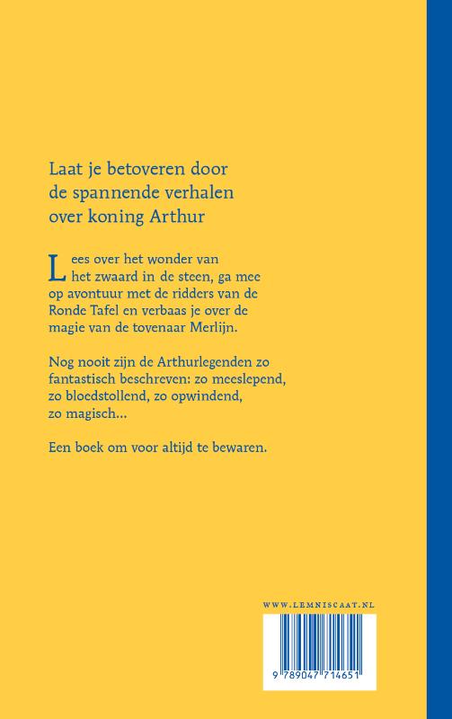 Achterkant van Arthur. Koning voor altijd