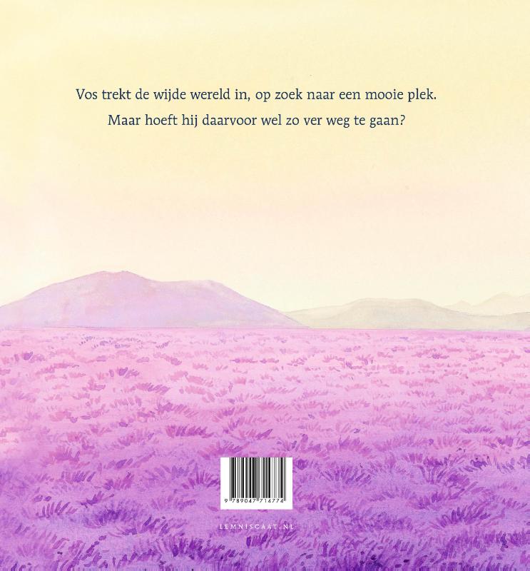 Achterkant van Op zoek
