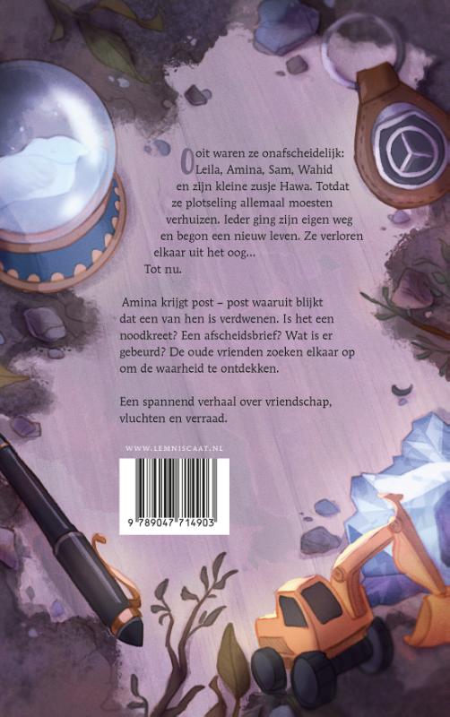 Achterkant van Ik hoor er niet meer bij