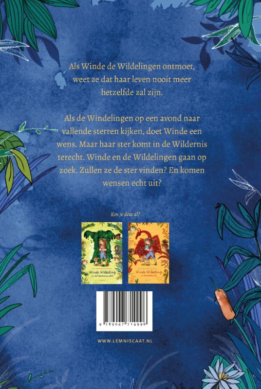 Achterkant van Winde Wildeling en de vallende ster
