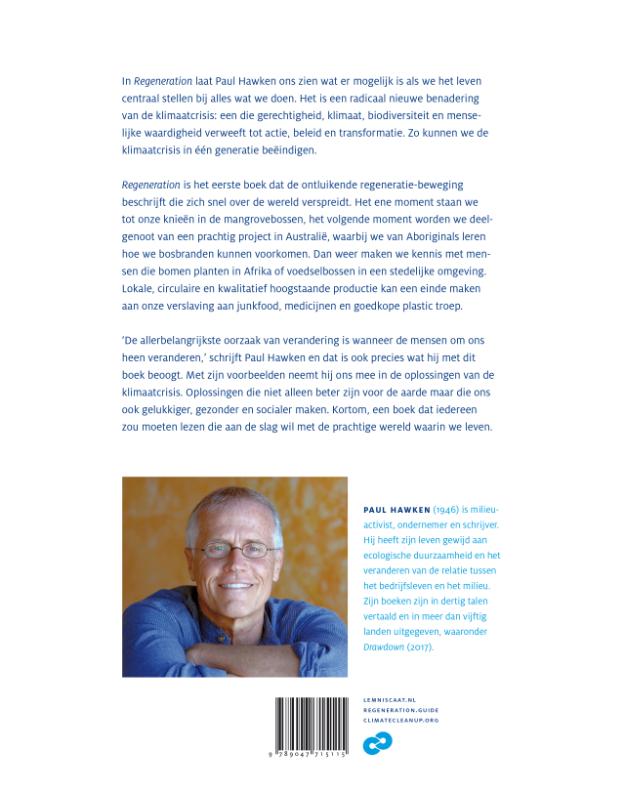 Achterkant van Regeneration