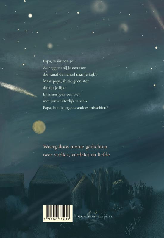 Achterkant van Papa, ik mis je
