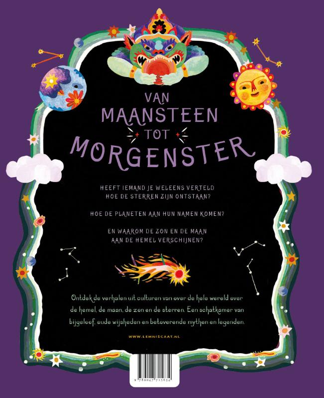 Achterkant van Van maansteen tot morgenster