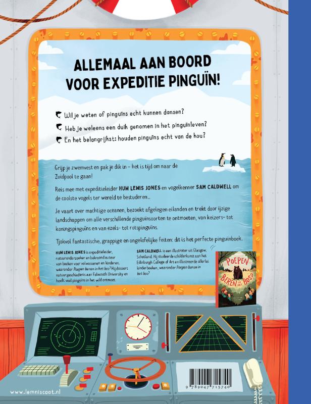 Achterkant van Houden pinguins van de kou?