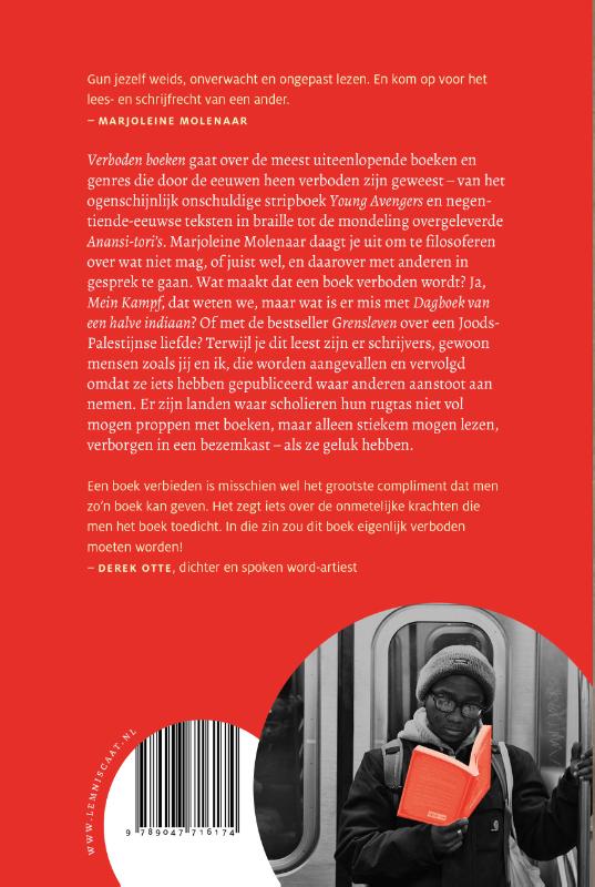 Achterkant van Verboden boeken