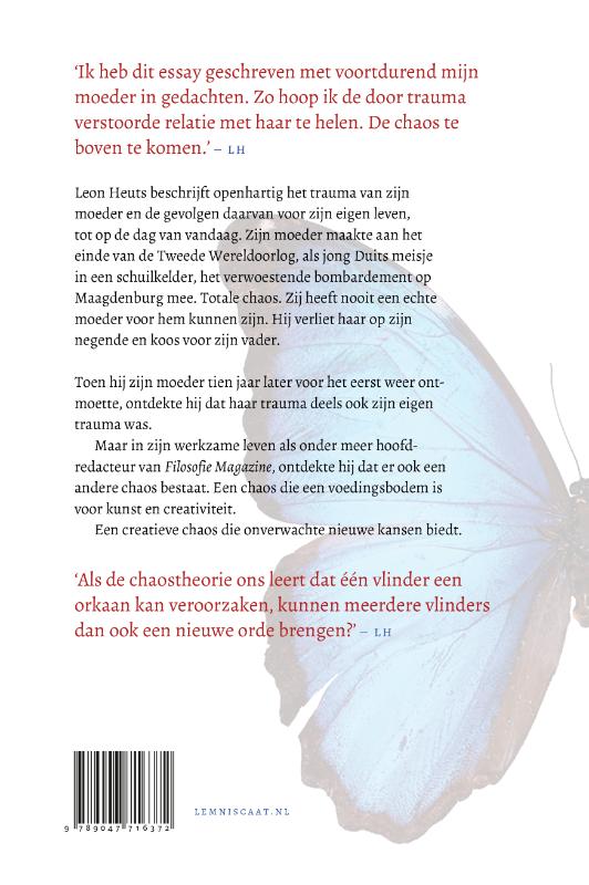 Achterkant van Leve de chaos