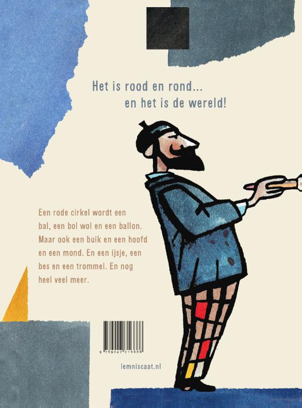Achterkant van Het is rood en rond…