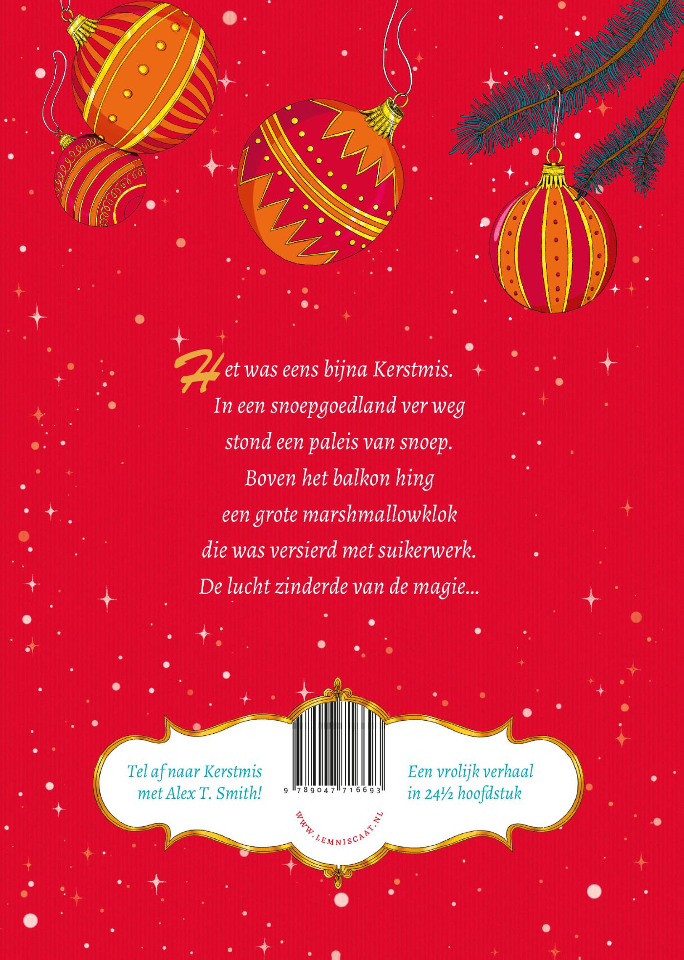 Achterkant van De Notenkraker en de kerststreken van de Muizenkoning
