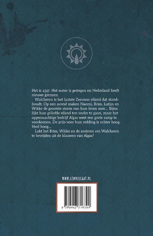 Achterkant van De macht van Algas