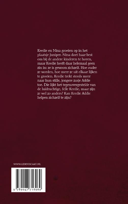 Achterkant van Keedie