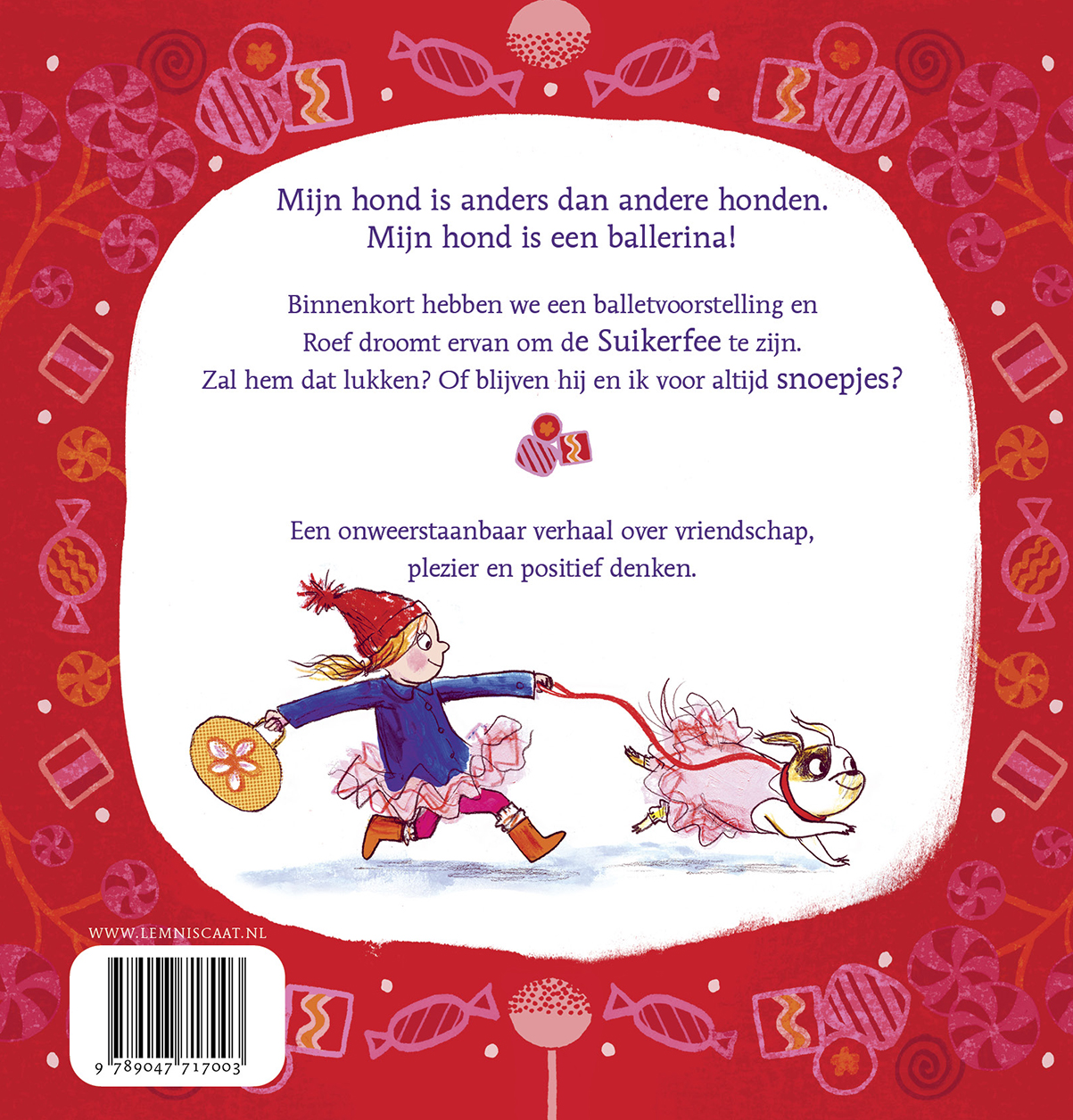 Achterkant van De suikerfee