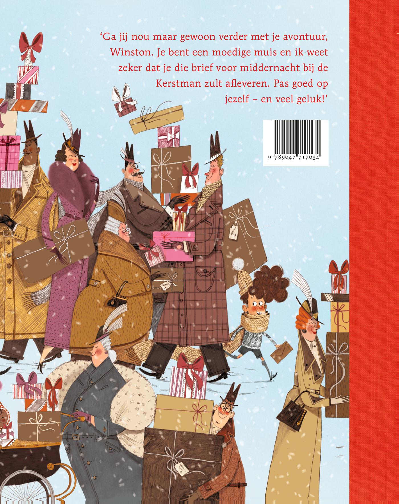 Achterkant van Hoe Winston Kerstmis redde