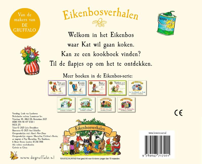 Achterkant van De jurk van Haas