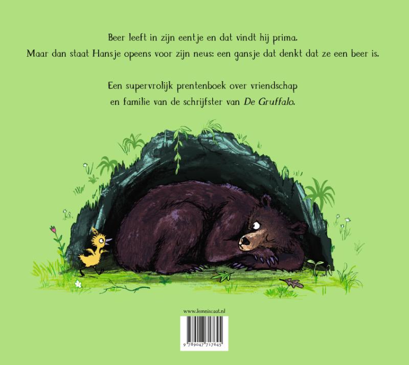 Achterkant van Hansje