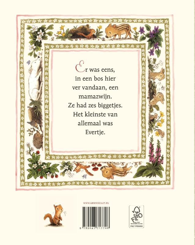 Achterkant van Evertje