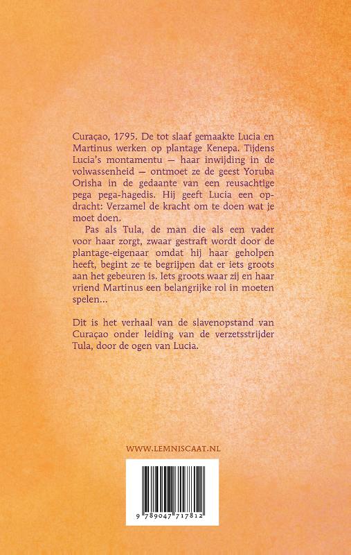 Achterkant van De opdracht van Tula