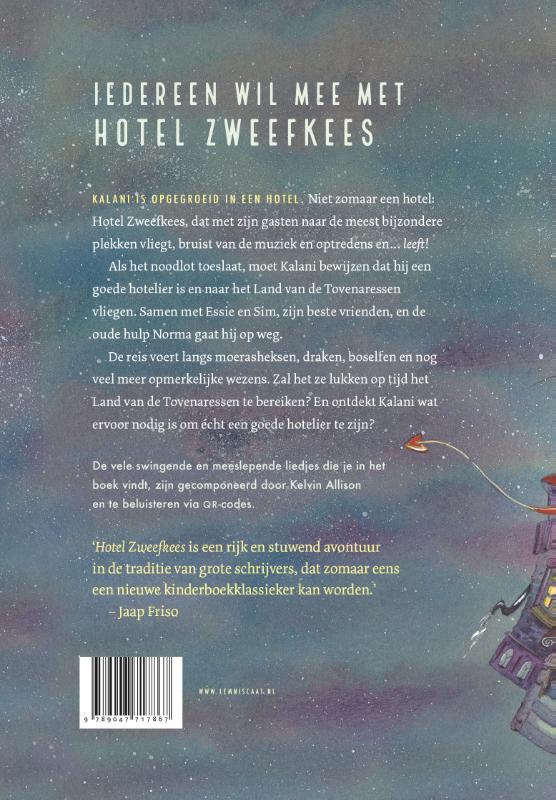 Achterkant van Hotel Zweefkees