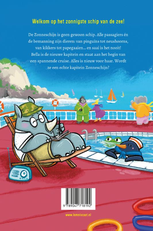 Achterkant van Kapitein Zonneschijn