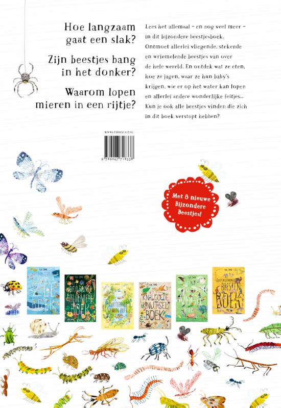 Achterkant van Het bijzondere beestjes boek